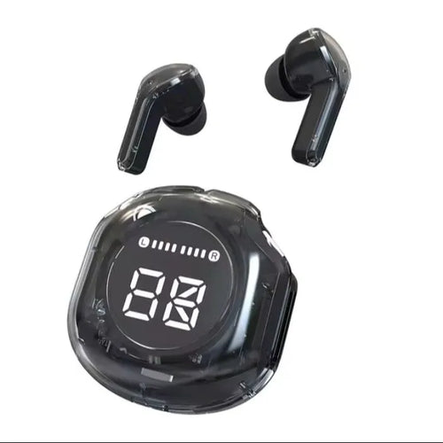 Air 39 Earbuds wireless Transparent airpods Air39 Bluetooth Gaming EARBUDS LED Display Super Bass HD sound Quality Trendy earphone Latest Technology Water Proof HD Calling TWS Technology Sports Headphone